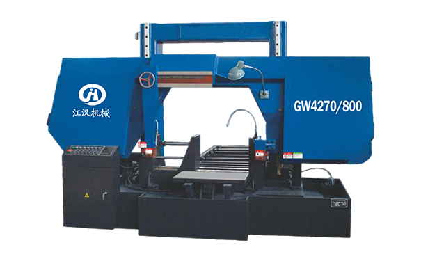 浩口镇GW4270/800双柱龙门卧式带锯床